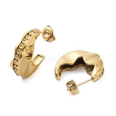 Фурнитура для сережек-гвоздиков из нержавеющей стали 304 STAS-G317-06G-1