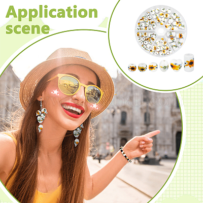 72шт 6 стиля фарфоровые бусины ручной работы PORC-PH0001-44-1