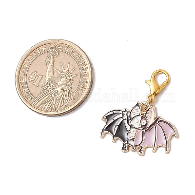 Украшения из эмалевого сплава для подвески на Хэллоуин HJEW-JM03288-1