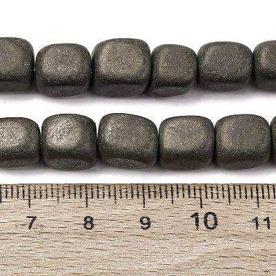 Природного пирита бисер нитей G-B155-D12-1