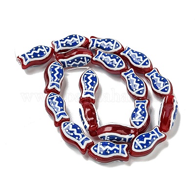 Прозрачные стеклянные бусины ручной работы GLAA-N0028-02B-1