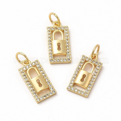 Стойки обшивки латунь микро проложить Циркон подвеску ZIRC-M120-03G-1