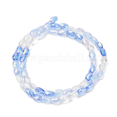 Гальванические стеклянные бусины&nbsp;EGLA-P067-02A-03-1