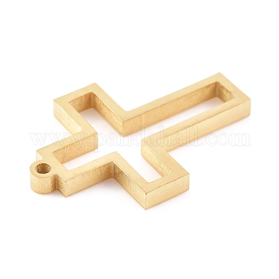 Подвески с открытой задней частью из нержавеющей стали 304 с ионным покрытием (IP) STAS-K208-04G-1