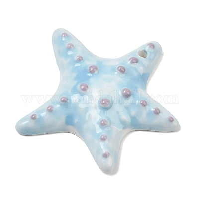 Ручной работы фарфора большие кулоны PORC-D026-01A-1