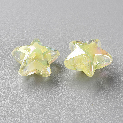 Perles en acrylique transparente&nbsp;TACR-S152-11B-07-1