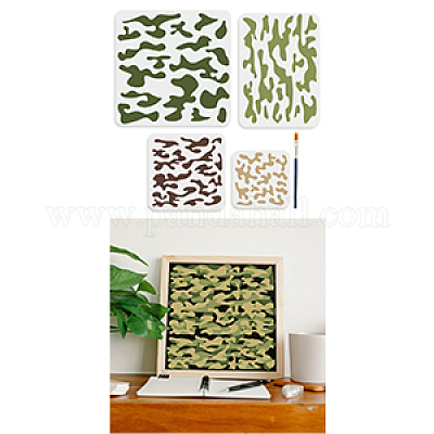 1 комплект трафаретов для рисования домашних животных DIY-MA0005-70E-1