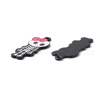 Подвески из сплава хэллоуина с эмалью&nbsp;ENAM-B048-01B-1