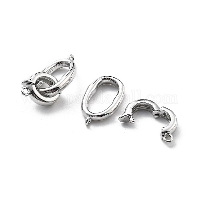 Латунь раз по сравнению с застежками KK-G523-06P-1