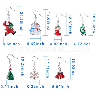 Shop SUNNYCLUE 137Piece DIY Christmas Style Earring Kits for Jewelry Making  - PandaHall Selected