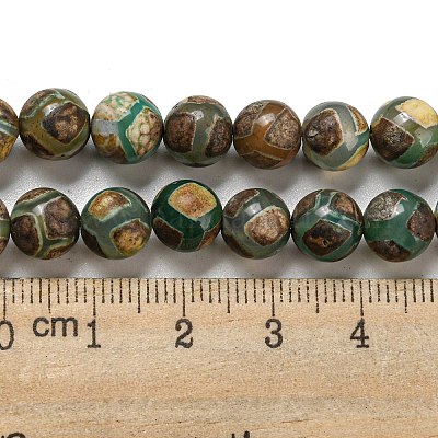 Тибетского стиля DZI бисер нитей G-P526-D09-02-1