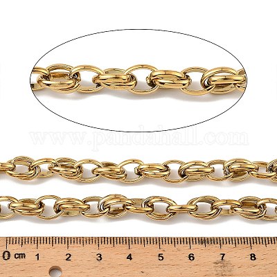 Цепи с овальными звеньями из нержавеющей стали 304 CHS-F022-05G-1