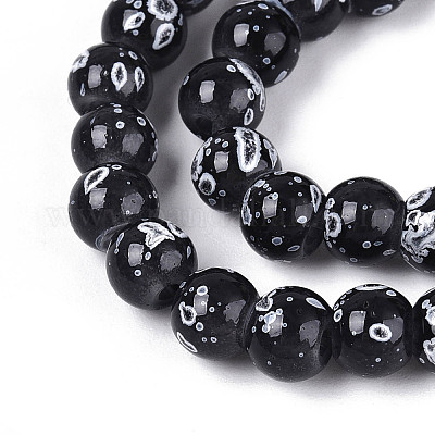 Выпечка краска бисер пряди DGLA-N015-6mm-10-1