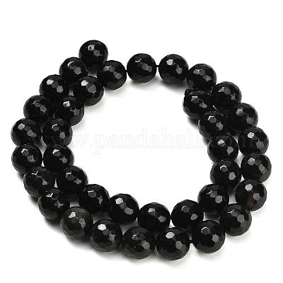 Natürlichen Obsidian Perlen Stränge&nbsp;G-C280-B11-10mm-1