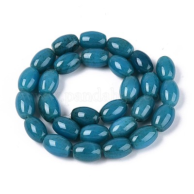 Окрашенные естественный агат бисер пряди&nbsp;G-T144-51A-04-1