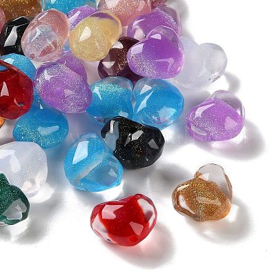 Прозрачные бисеры из смолы RESI-B031-03D-1