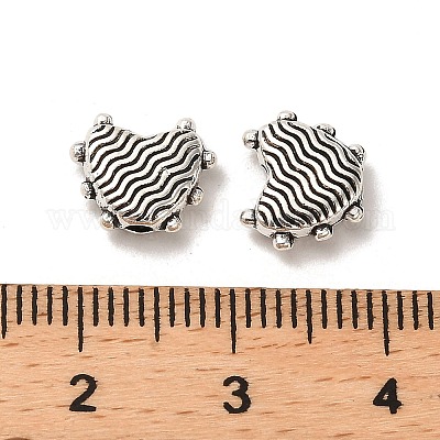 Сплавочные овальные бусины тибетского стиля  FIND-C043-078AS-1