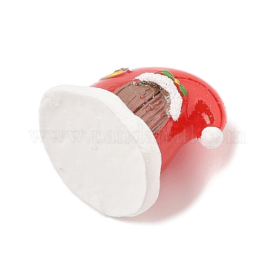 Рождественские скульптуры из смолы витрина украшения DJEW-K029-02C-1