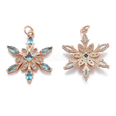 Латуни циркония кубической подвески ZIRC-O044-02B-RG-1