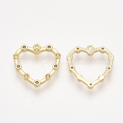 Сеттинги для кулона (стразов) из латуни  KK-T038-544A-NF-1