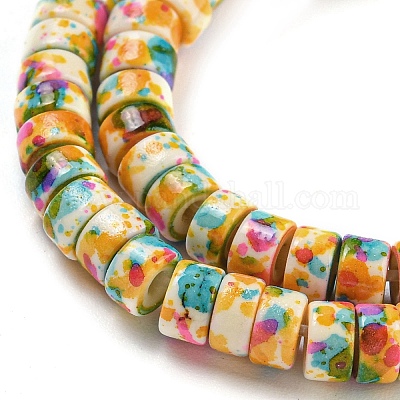 Синтетические бирюзовые бусины G-H060-02A-06-1