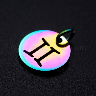 Радужное ионное покрытие (IP) 201 подвески из нержавеющей стали STAS-Q201-JN166-3-1