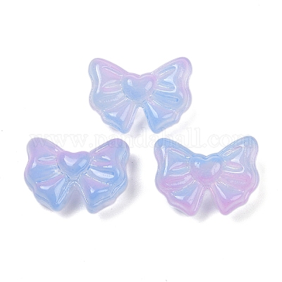 Прозрачные стеклянные бусины DGLA-E004-10E-1