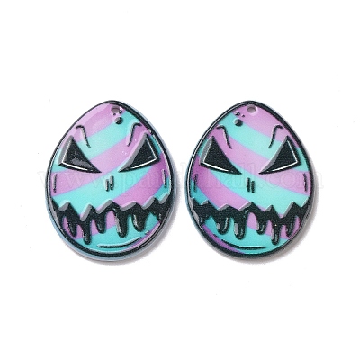 Pendentifs acryliques imprimés&nbsp;SACR-G030-04B-1