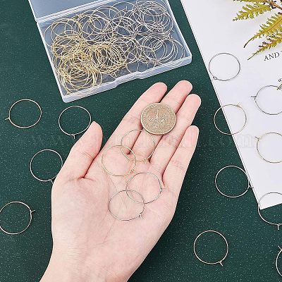 Кольца-подвески для бокалов из нержавеющей стали 316 STAS-UN0015-83A-1