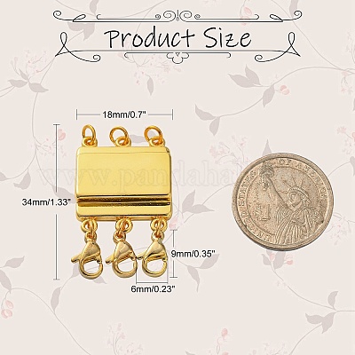 Коробка из цинкового сплава конвертер с магнитными застежками PALLOY-C159-02LG-1