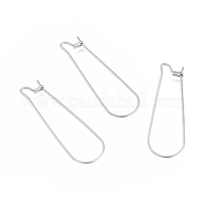 Фурнитура для сережек-колец из нержавеющей стали 304 STAS-E464-05P-1