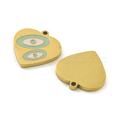 Эмалевые подвески из хирургической нержавеющей стали 316 STAS-M073-24G-1