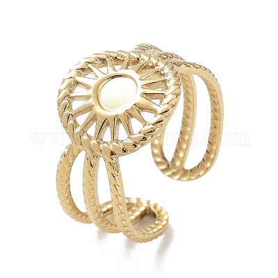 Компоненты открытого кольца манжеты из нержавеющей стали 304 STAS-F301-22G-1