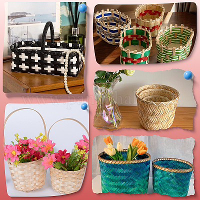 10м плоские бумажные шнуры&nbsp;OCOR-WH20001-92D-1