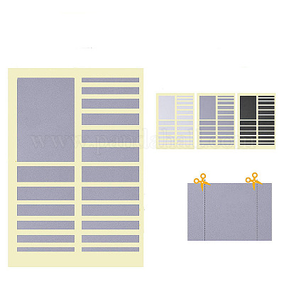 Set di adesivi per la regolazione della dimensione dell'anello in plastica eva&nbsp;FIND-PW0021-17A-1