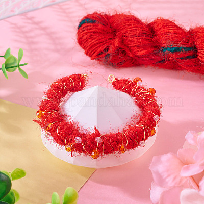 Непальский шнур из чистого шелка OCOR-TAC0038-07C-1