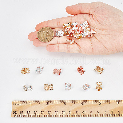 15 пара латунных фрикционных гаек-ушей 15-х видов KK-AR0002-92-1