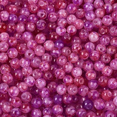 Краски для выпечки стеклянные бусины DGLA-T005-01A-10-1