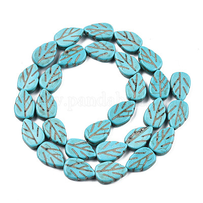 Edelstein Perlen Stränge&nbsp;TURQ-S240-14x10mm-2-1