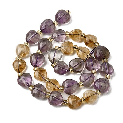 Природные Аметрин бисер нитей G-F799-C01-01-1