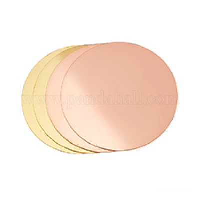4 шт. 2 стиля латунных/медных листов DIY-PH0030-74-1