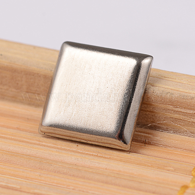 Квадратные чашки из нержавеющей стали 304 с гладким краем STAS-E104-21A-1