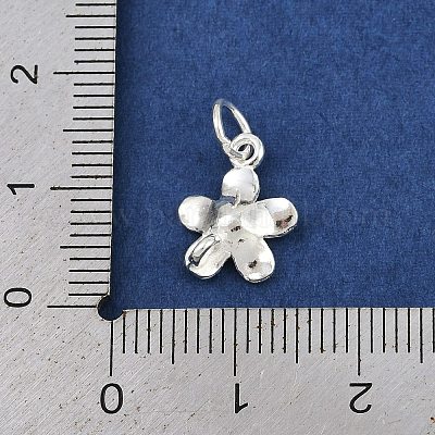 925 серебряная подвеска-цветок STER-K183-12S-1