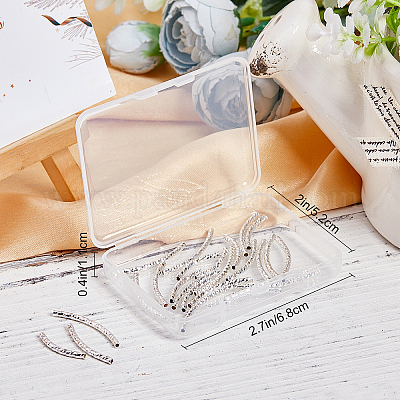 24 шт. 3 латунных трубчатых бусин KK-BBC0001-69-1