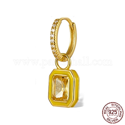 18 серьги-кольца из настоящего позолоченного серебра 925 карат OL4227-3-1