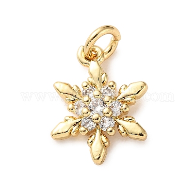 Латунные микро проложить кубического циркония подвески KK-I383-05G-06-1