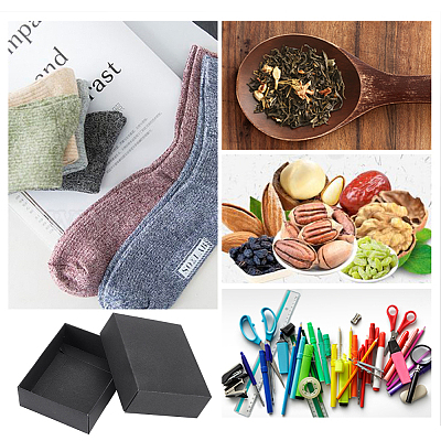 Картонные коробки ювелирных изделий CBOX-WH0003-29B-1