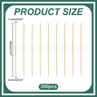 300 шт. штифты с плоской головкой из нержавеющей стали 304 STAS-ME0002-71-1
