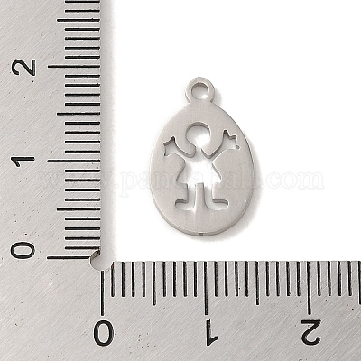 Подвески из нержавеющей стали 201 STAS-E217-16P-1