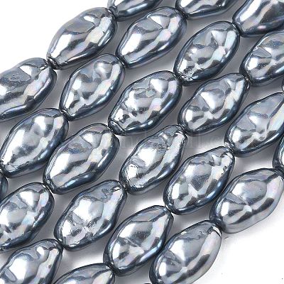 Гальванизированное непрозрачное стекло имитация жемчужных нитей EGLA-D302-01B-1